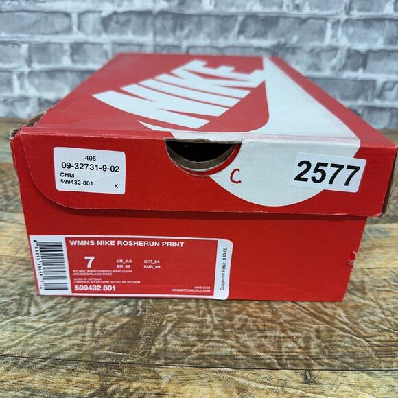 Nike Roshe Run One Atomic Mango Pink Glow Ombre Shoes 599432-801 Womens Size 7 - Picture 6 of 6